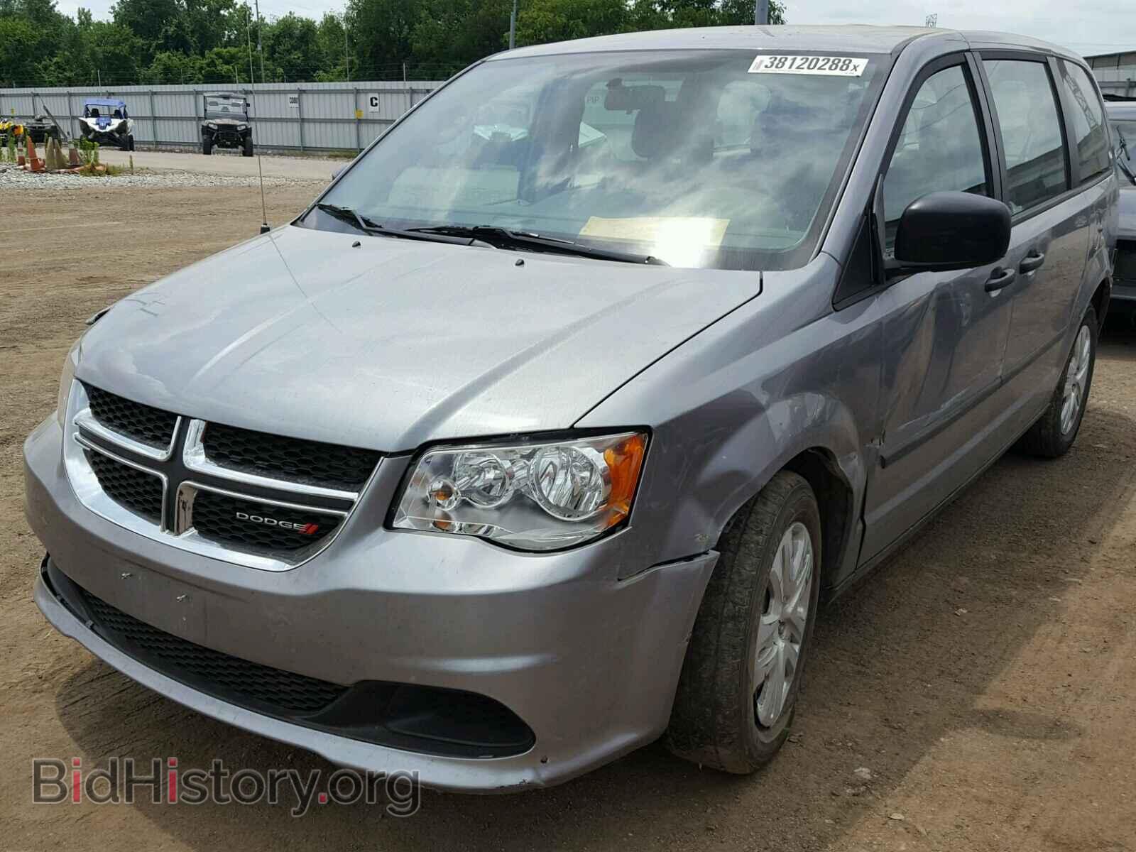 2014 DODGE CARAVAN - VIN: 2C4RDGBG2ER129465 - Фото 2