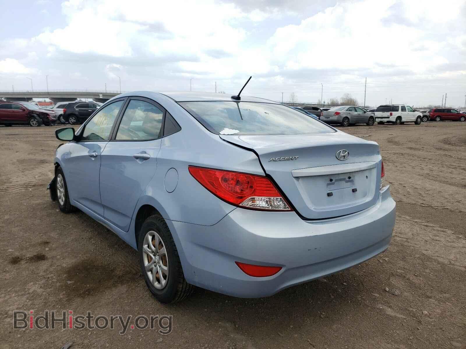 2013 HYUNDAI ACCENT - VIN: KMHCT4AE6DU464362 - Photo 3