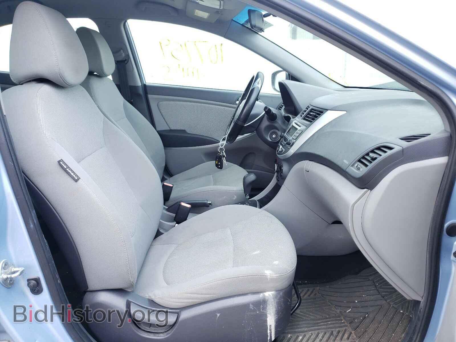2013 HYUNDAI ACCENT - VIN: KMHCT4AE6DU464362 - Photo 5