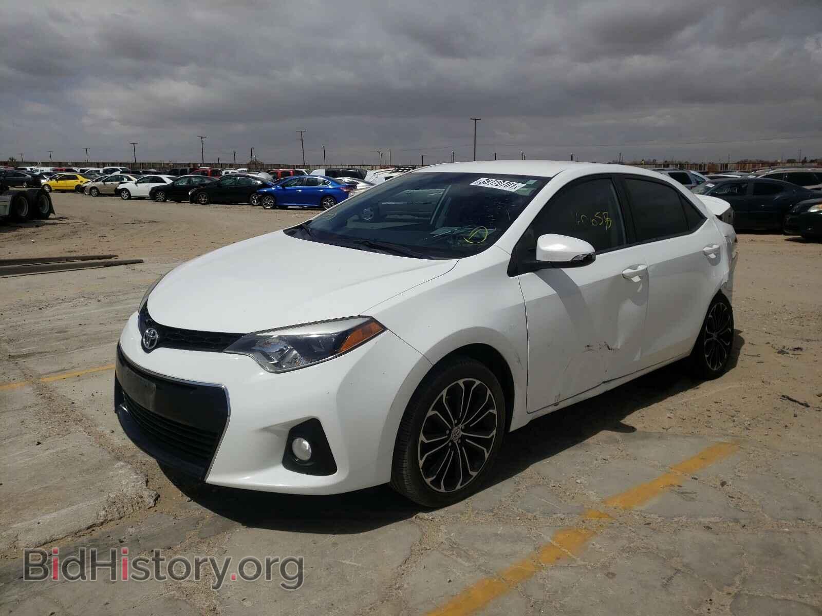 2014 TOYOTA COROLLA - VIN: 5YFBURHEXEP030380 - Фото 2