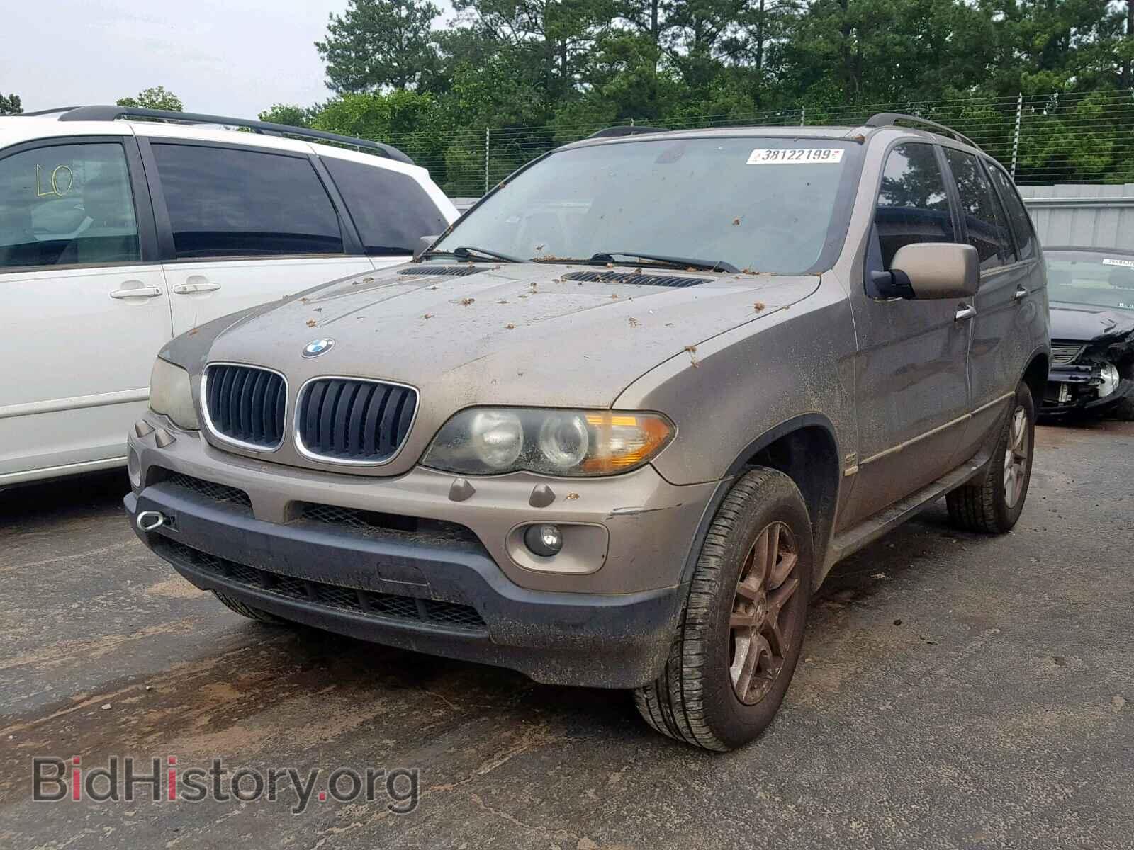 2005 BMW X5 - VIN: 5UXFA13575LY05924 - Фото 2