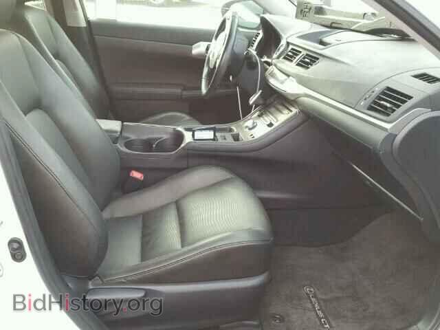 2012 LEXUS CT 200 - VIN: JTHKD5BHXC2100966 - Фото 5