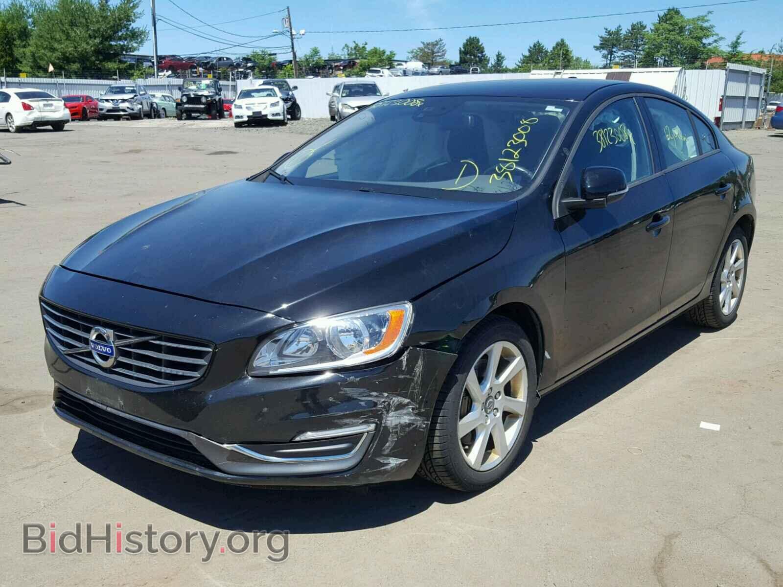2014 VOLVO S60 - VIN: YV1612FS0E2272520 - Фото 2