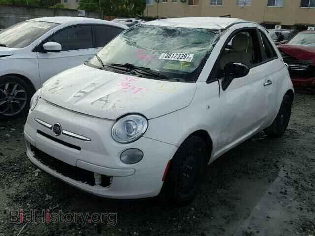 2012 FIAT 500 - VIN: 3C3CFFAR8CT302014 - Фото 2