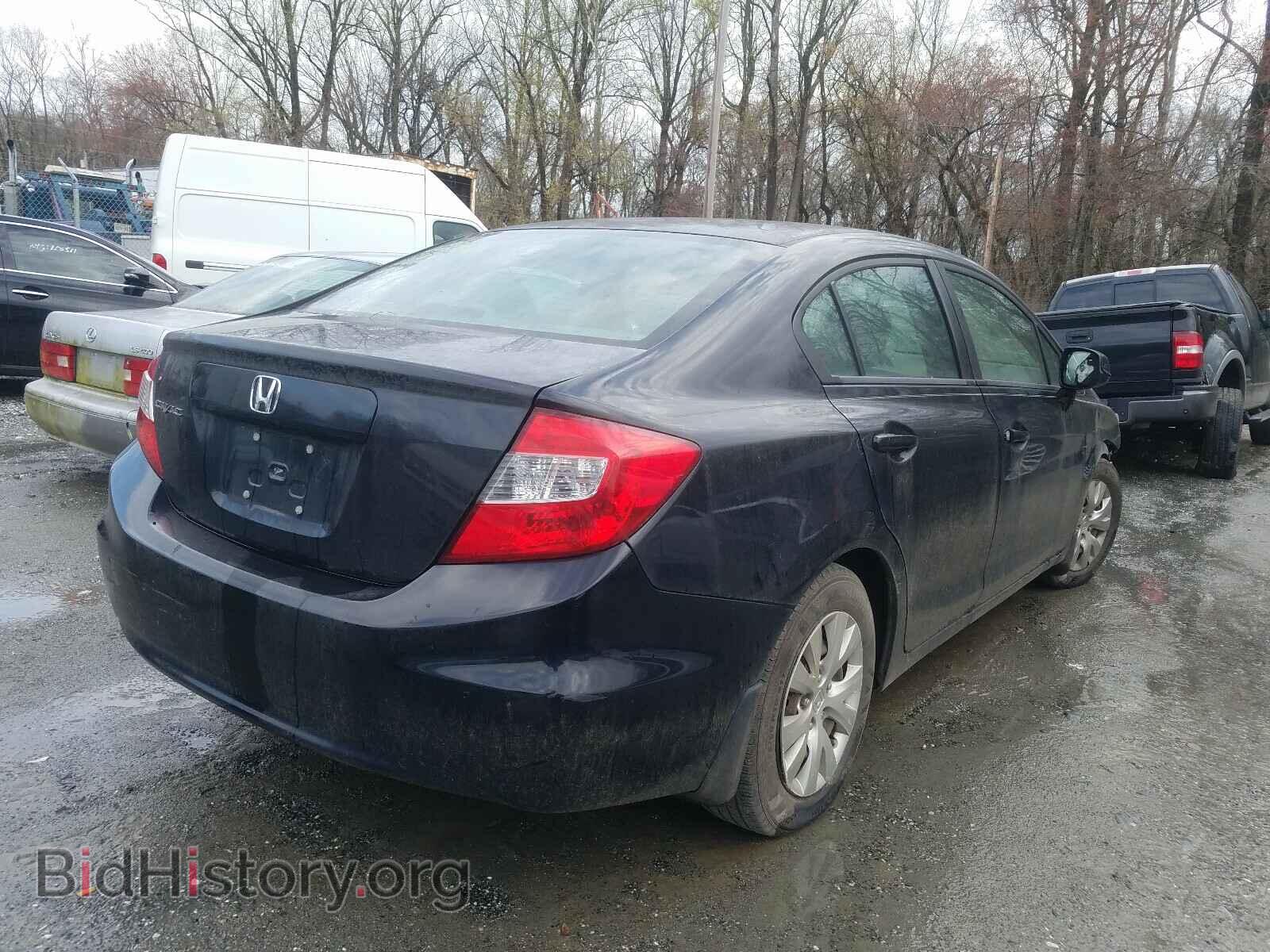 2012 HONDA CIVIC - VIN: 19XFB2F54CE370544 - Фото 4