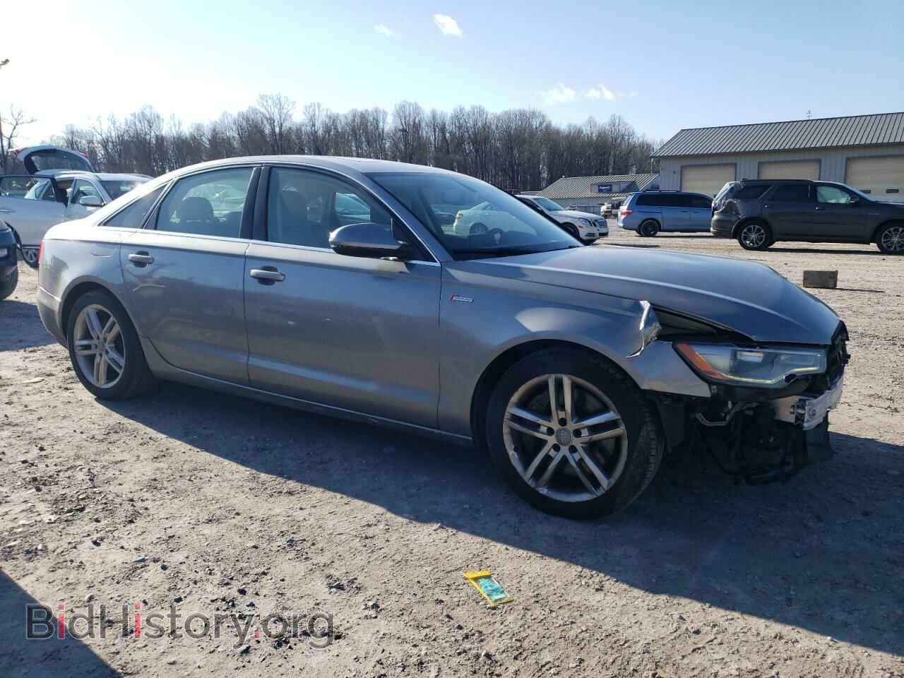 2012 AUDI A6 - VIN: WAUGGAFC9CN158780 - Фото 4