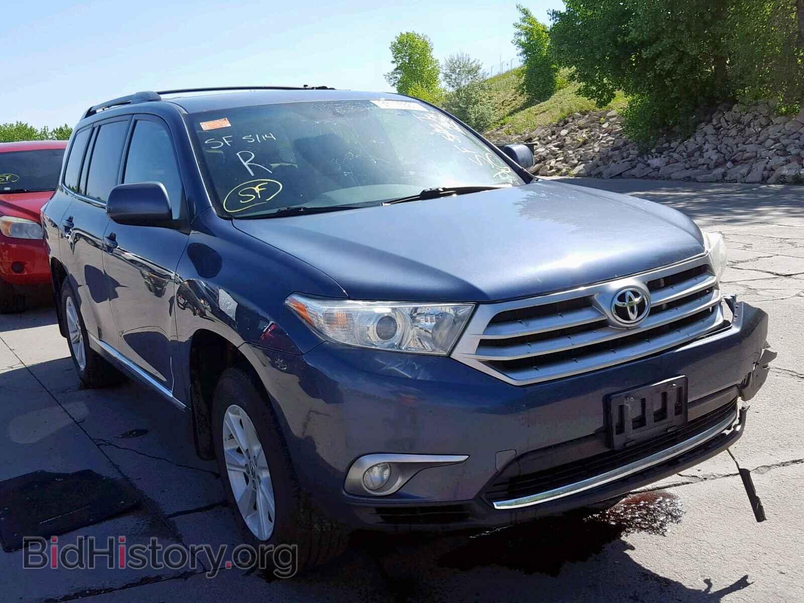 Photo 5TDBK3EH5CS169337 - TOYOTA HIGHLANDER 2012