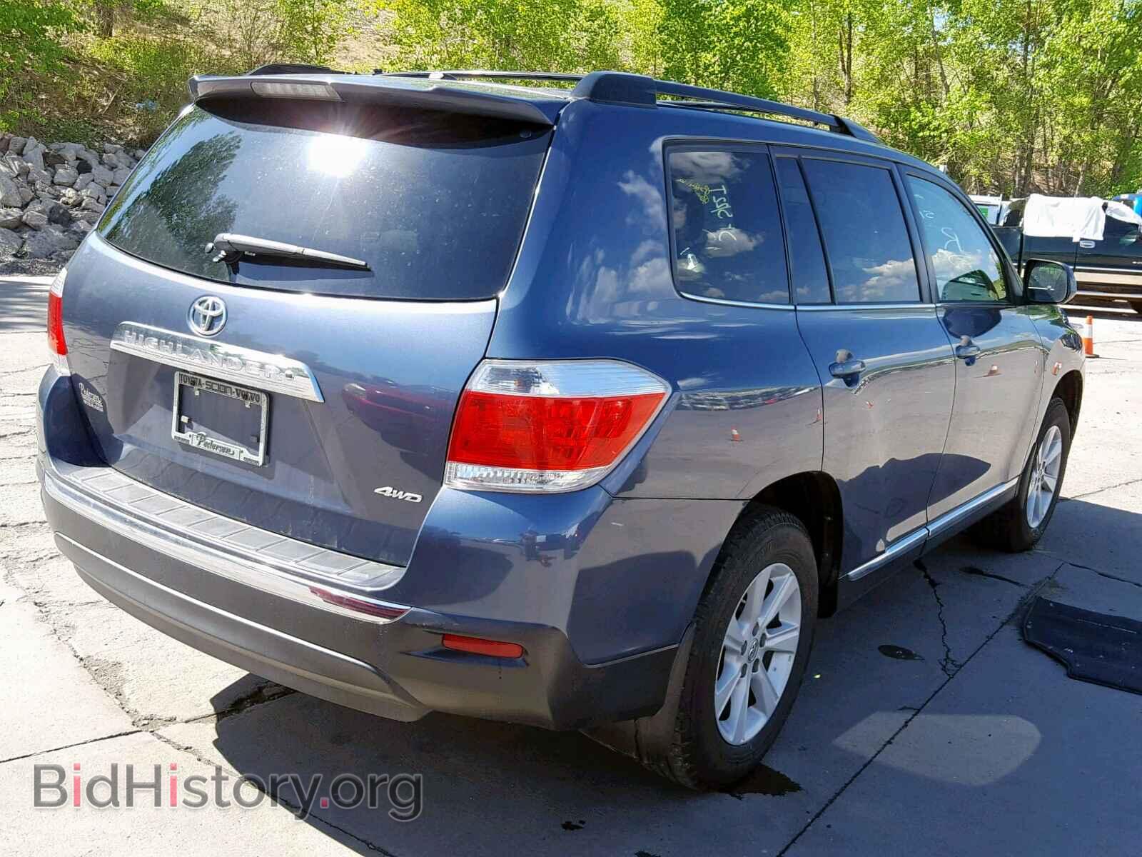 2012 TOYOTA HIGHLANDER - VIN: 5TDBK3EH5CS169337 - Фото 4