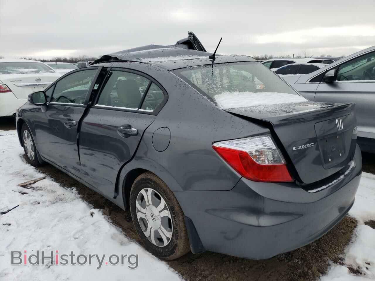 2012 HONDA CIVIC - VIN: JHMFB4F29CS004236 - Фото 2