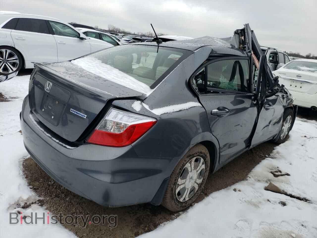 2012 HONDA CIVIC - VIN: JHMFB4F29CS004236 - Фото 3