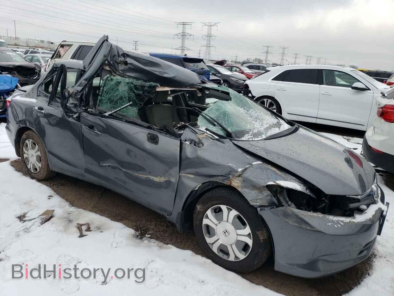 2012 HONDA CIVIC - VIN: JHMFB4F29CS004236 - Фото 4
