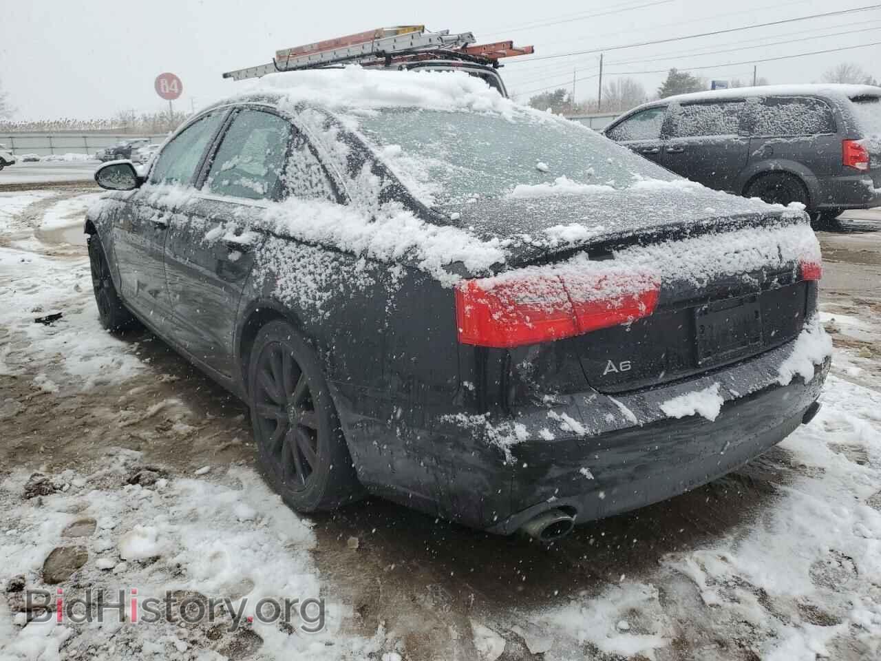 2013 AUDI A6 - VIN: WAUGFAFC1DN019232 - Фото 2