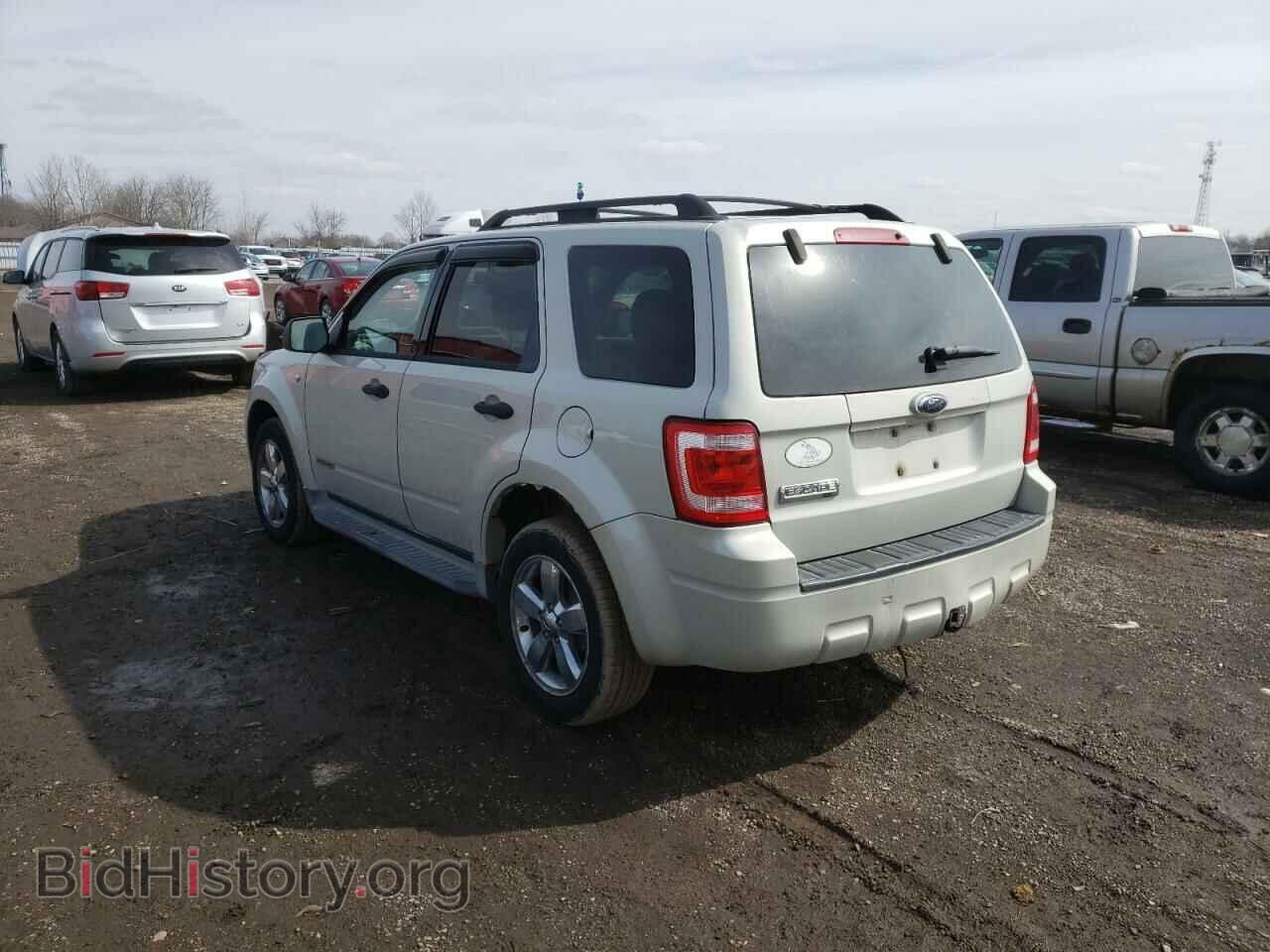 2008 FORD ESCAPE - VIN: 1FMCU031X8KD73550 - Фото 3