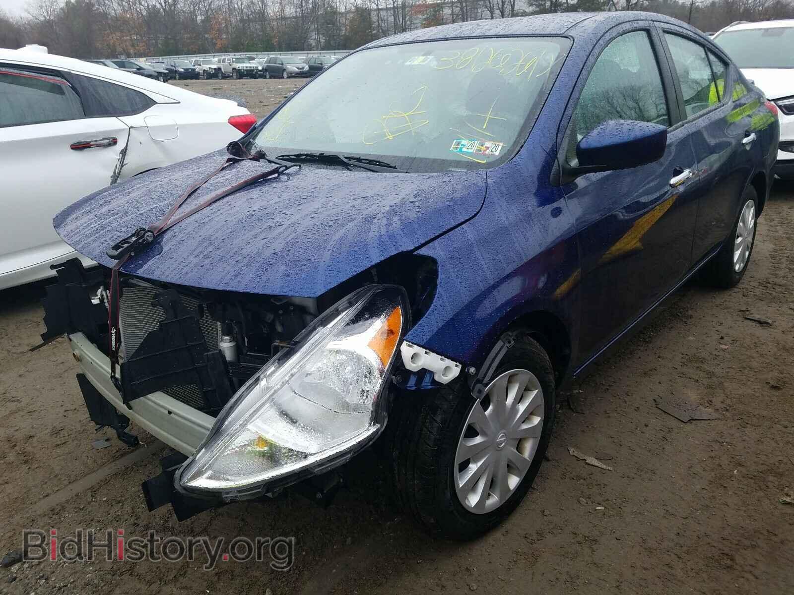 2019 NISSAN VERSA - VIN: 3N1CN7AP5KL857491 - Фото 2