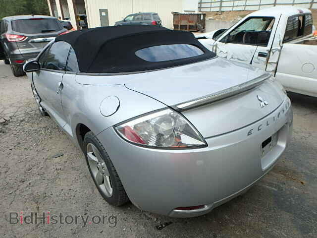 2007 MITSUBISHI ECLIPSE - VIN: 4A3AL25F57E065425 - Фото 3