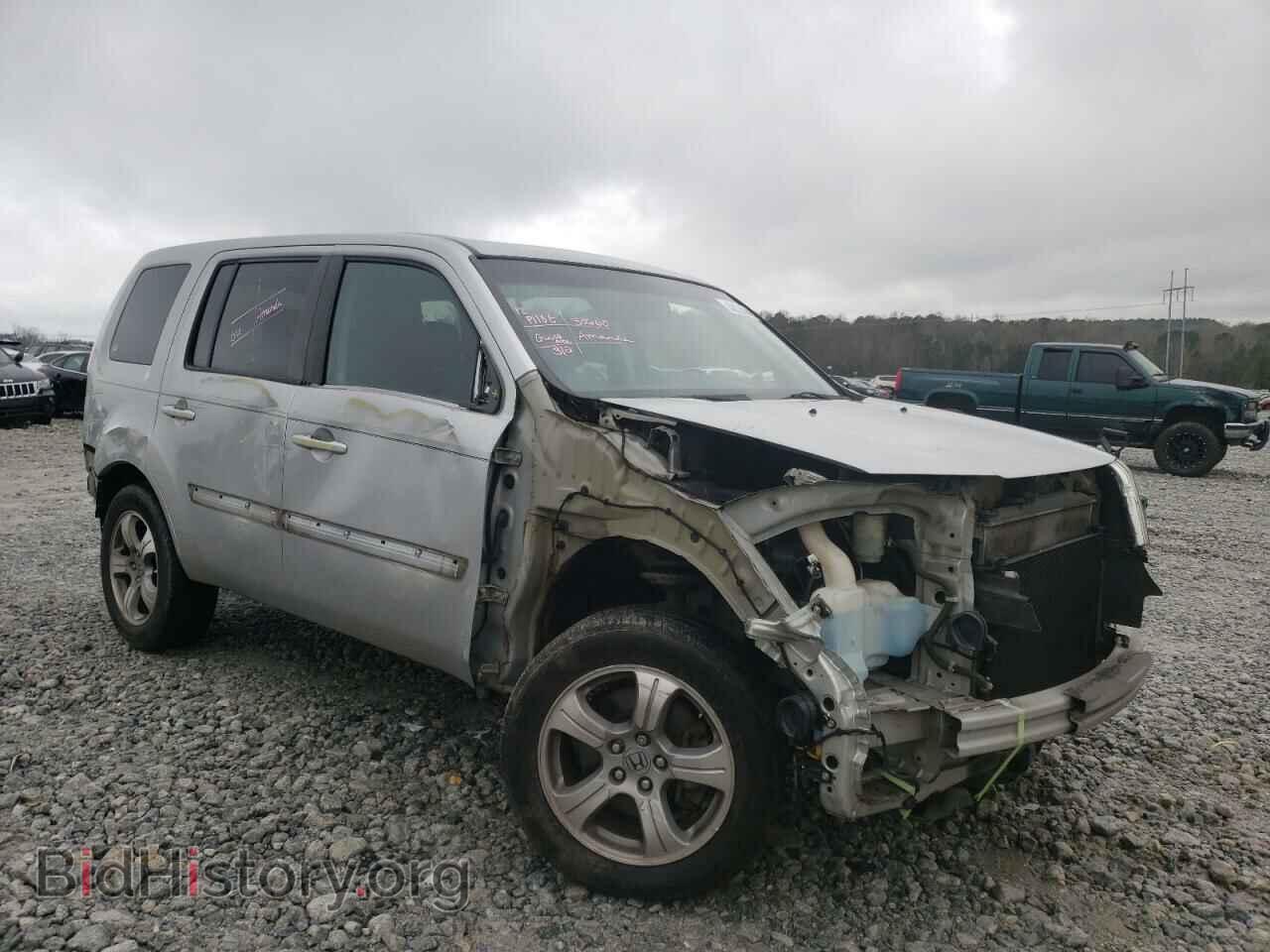 Photo 5FNYF3H58CB040965 - HONDA PILOT 2012