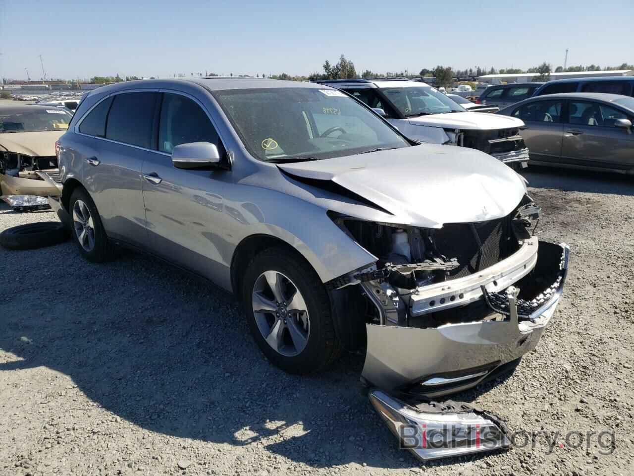 Photo 5FRYD4H27GB017201 - ACURA MDX 2016