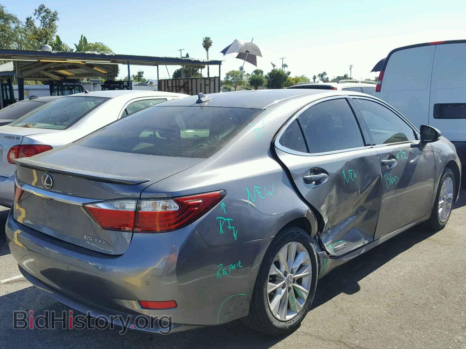2013 LEXUS ES300 - VIN: JTHBW1GG3D2012684 - Фото 4