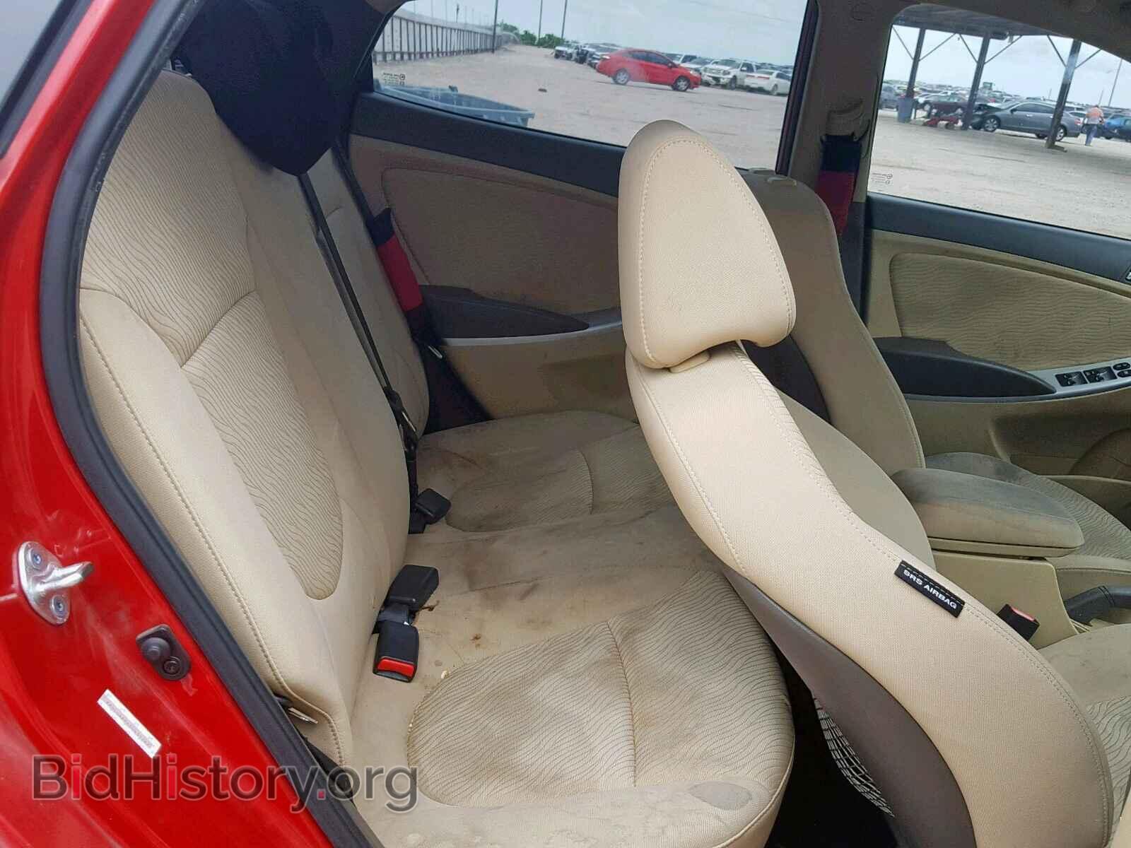 2013 HYUNDAI ACCENT - VIN: KMHCU4AE6DU435747 - Фото 6