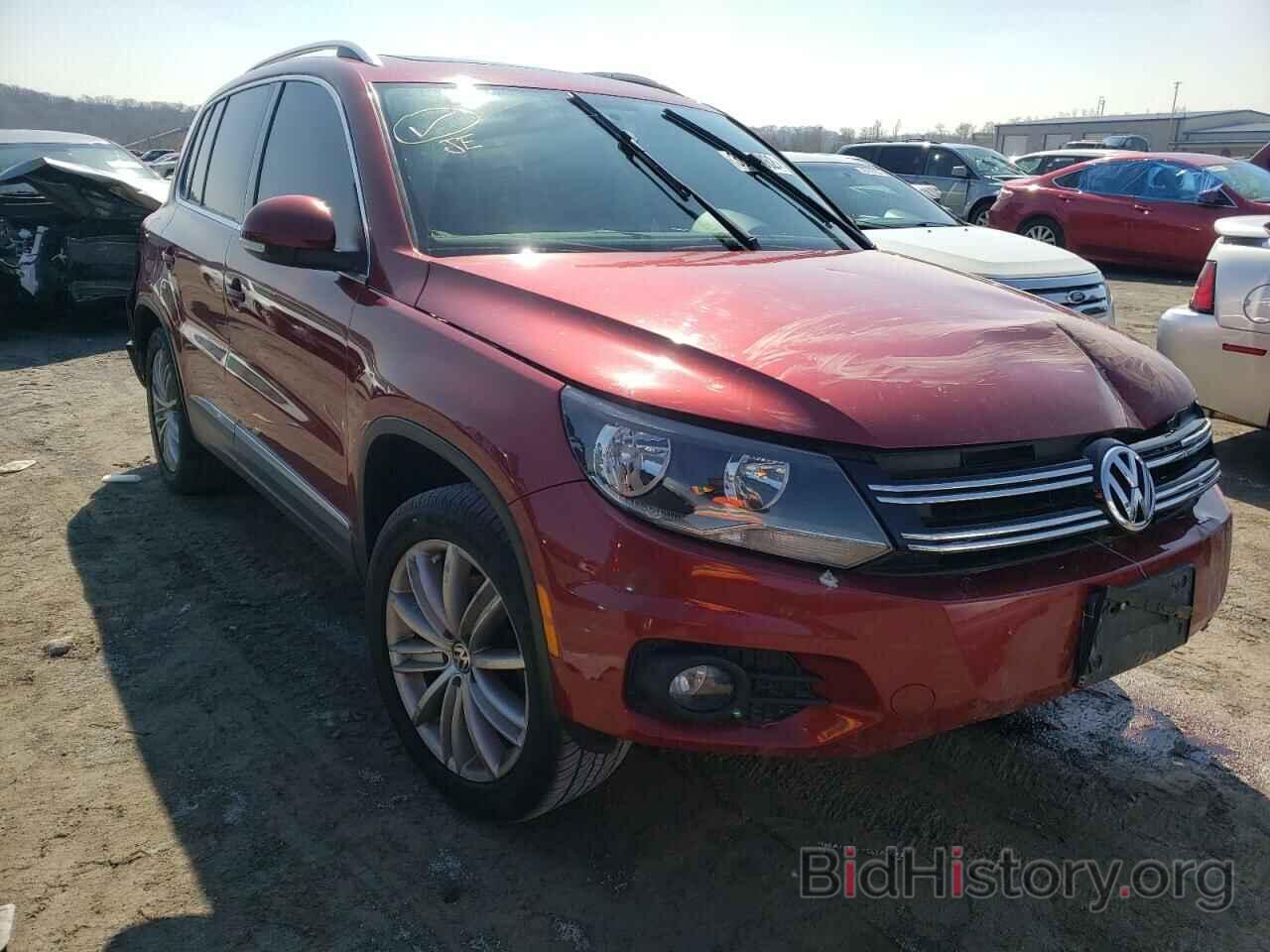 Photo WVGAV7AX4CW002695 - VOLKSWAGEN TIGUAN 2012