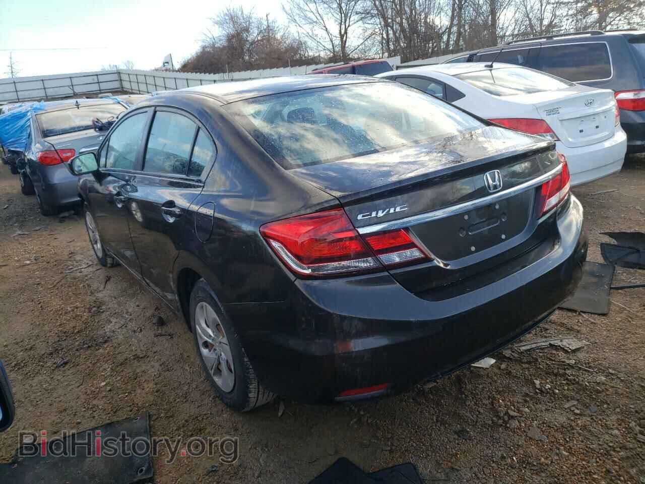 2014 HONDA CIVIC - VIN: 2HGFB2F5XEH524232 - Фото 2