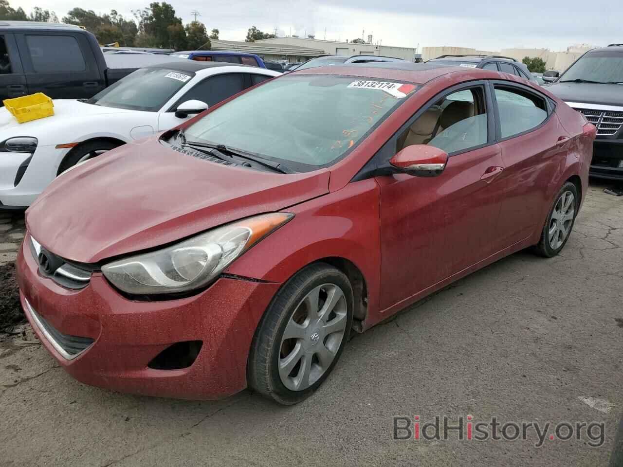 Photo KMHDH4AE0CU255641 - HYUNDAI ELANTRA 2012