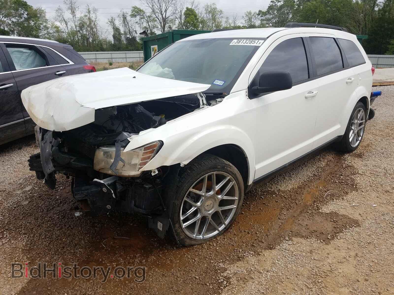 2015 DODGE JOURNEY - VIN: 3C4PDCAB0FT736064 - Фото 2