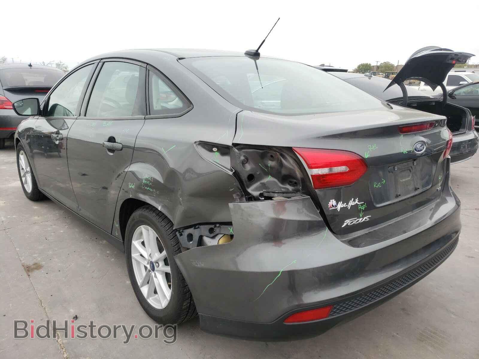 2018 FORD FOCUS - VIN: 1FADP3F2XJL316096 - Фото 3