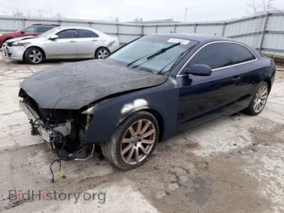 2012 Audi A5 A5 Premium, синий — VIN WAULFAFR9CA002073, Copart