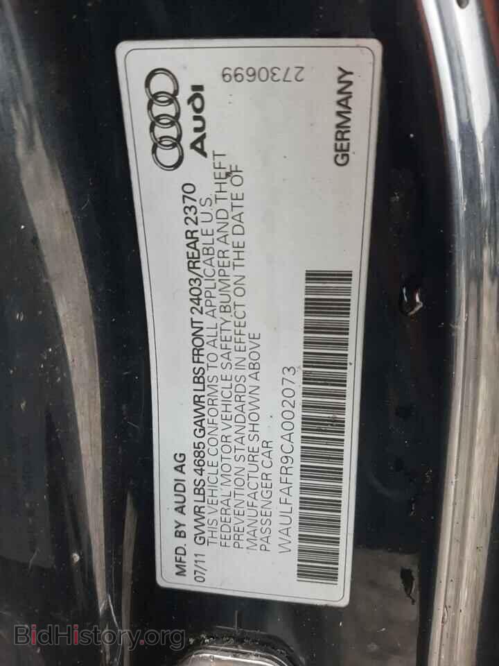 2012 AUDI A5 - VIN: WAULFAFR9CA002073 - Photo 13