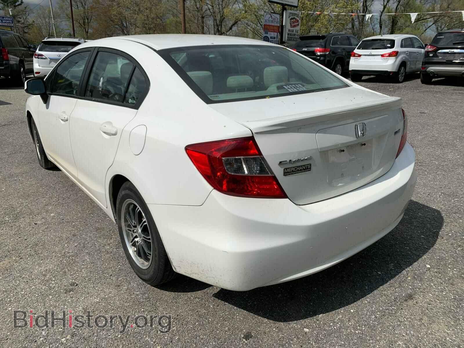 2012 HONDA CIVIC - VIN: 2HGFB2F67CH590825 - Фото 3