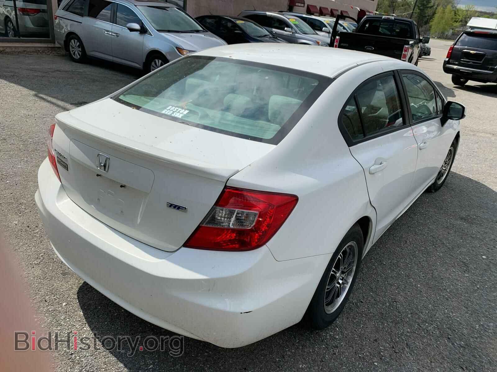 2012 HONDA CIVIC - VIN: 2HGFB2F67CH590825 - Фото 4