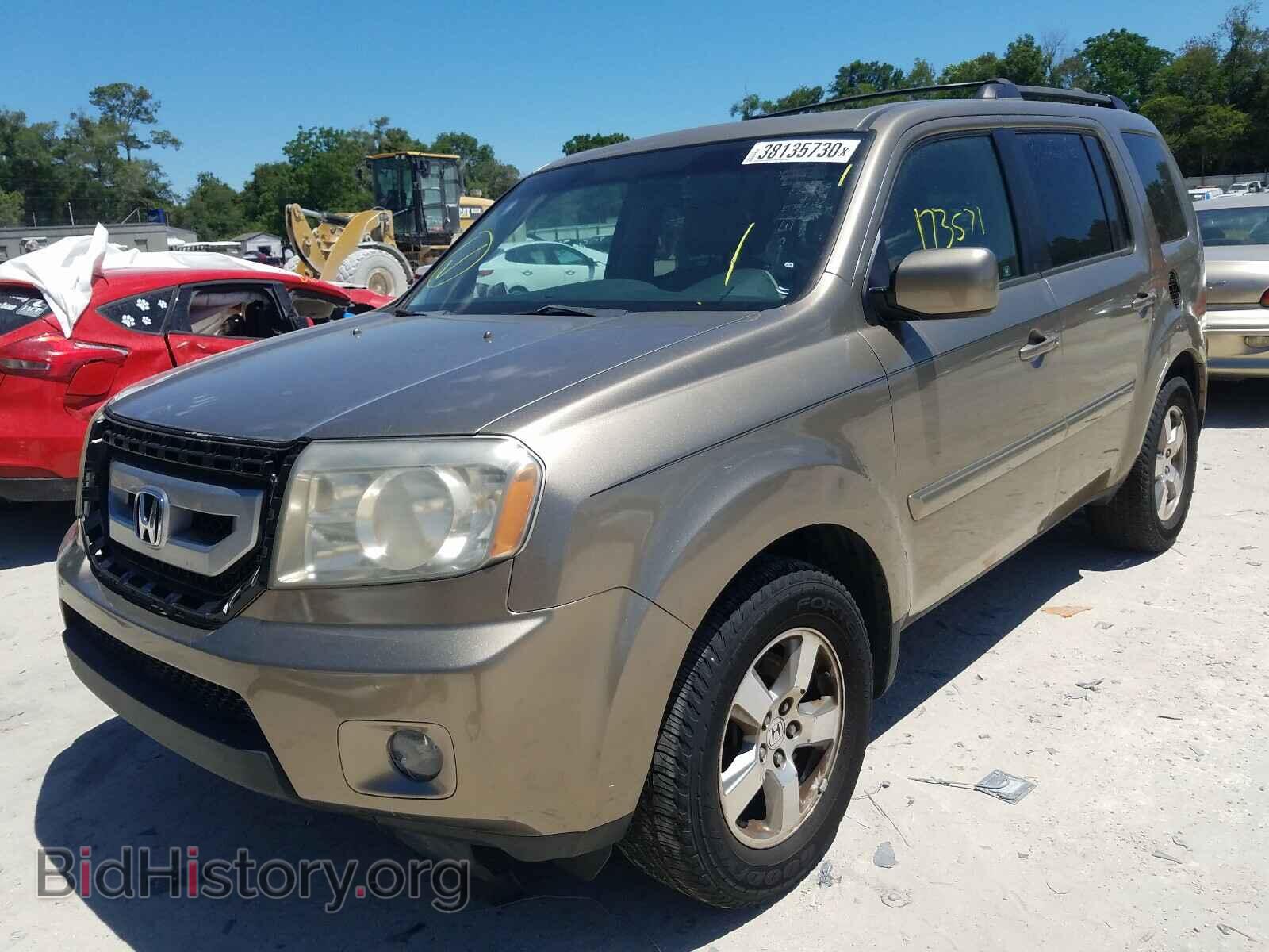 2009 HONDA PILOT - VIN: 5FNYF38539B017831 - Фото 2