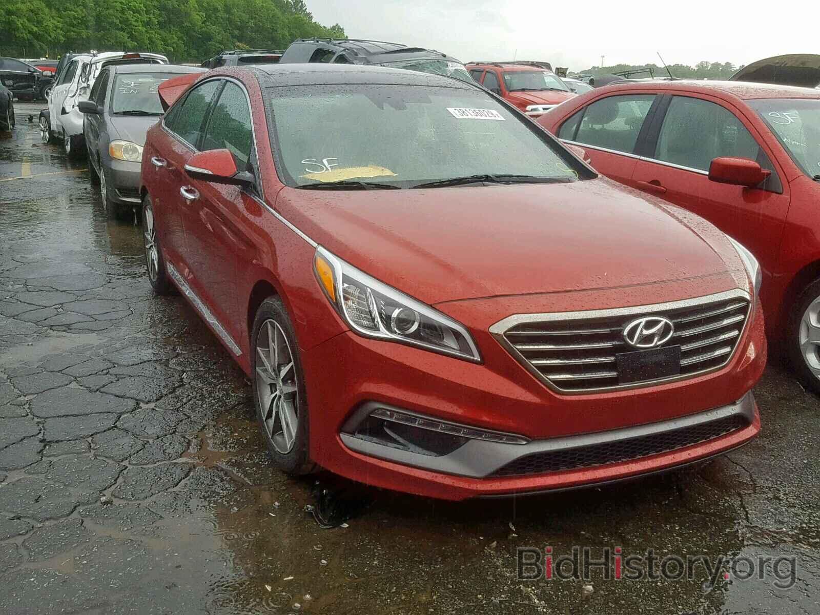 Photo 5NPE34AB9FH085338 - HYUNDAI SONATA 2015