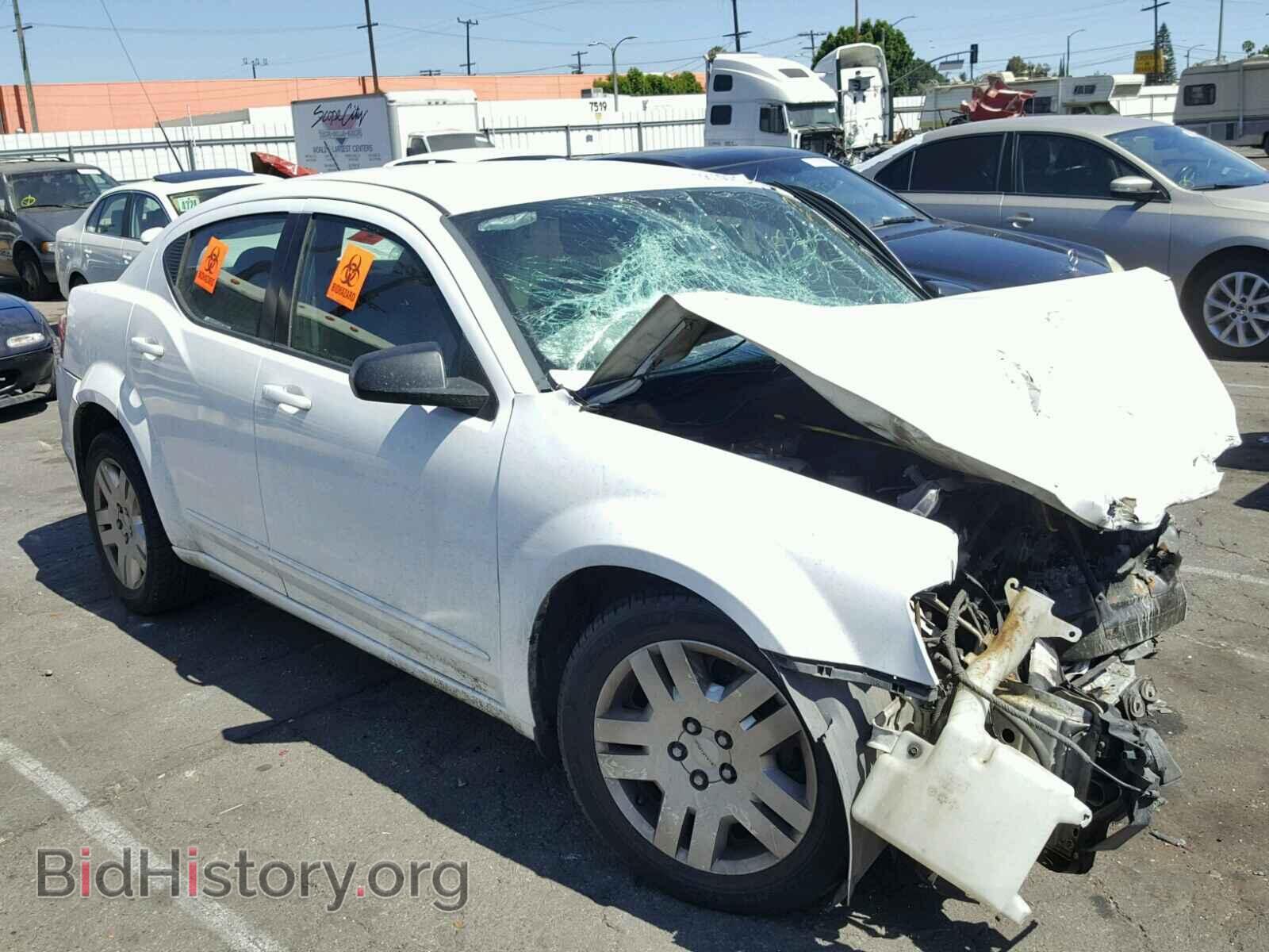 Фотография 1C3CDZAB6CN231003 - DODGE AVENGER 2012