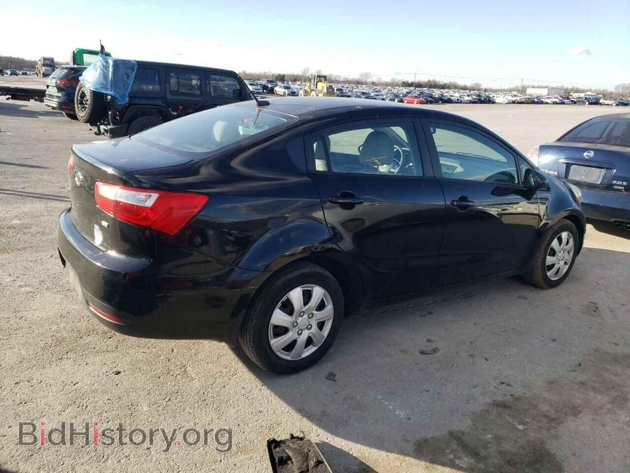 2012 KIA RIO - VIN: KNADM4A31C6091736 - Фото 3