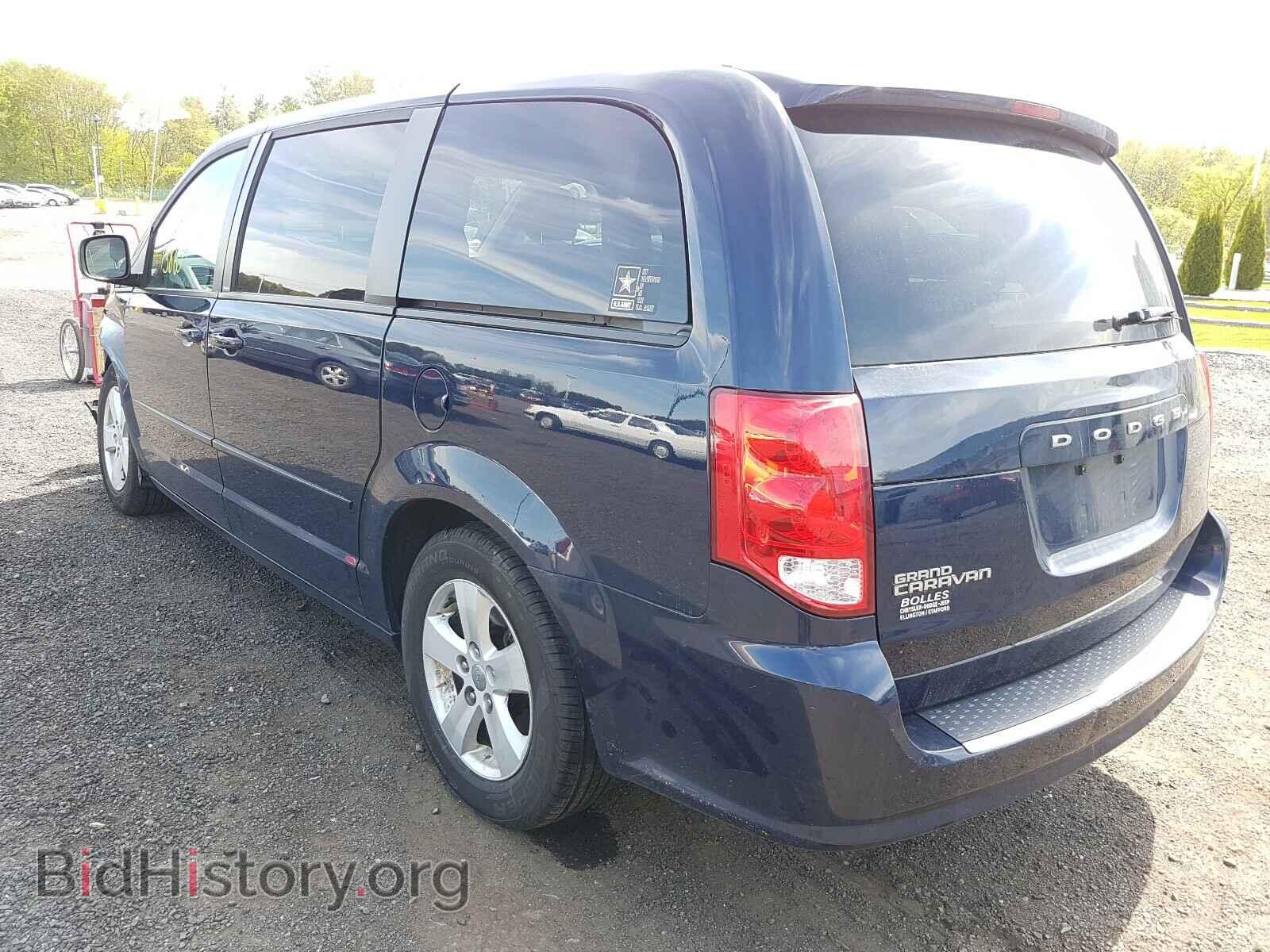 2013 DODGE CARAVAN - VIN: 2C4RDGBG6DR628784 - Фото 3