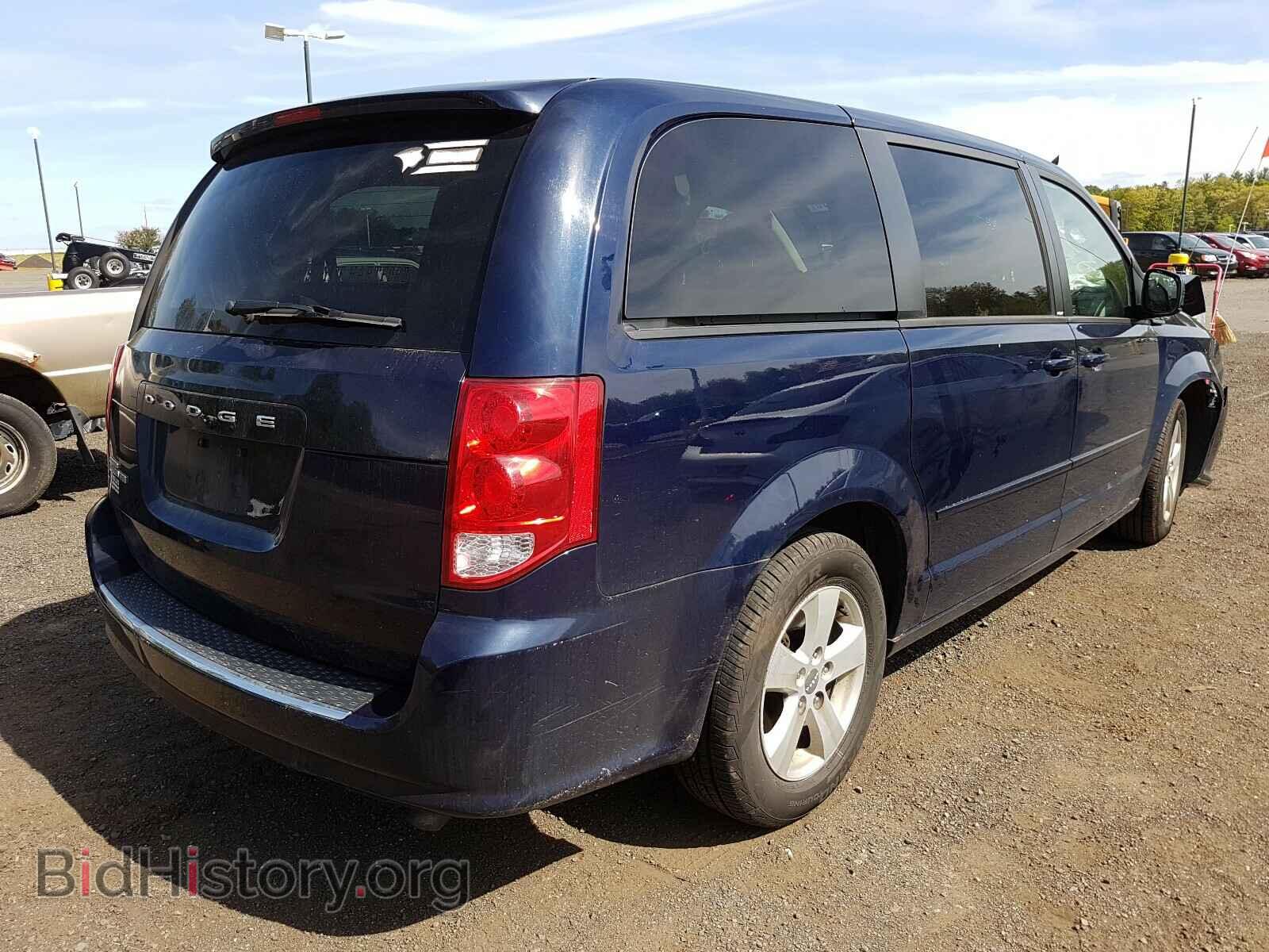 2013 DODGE CARAVAN - VIN: 2C4RDGBG6DR628784 - Фото 4