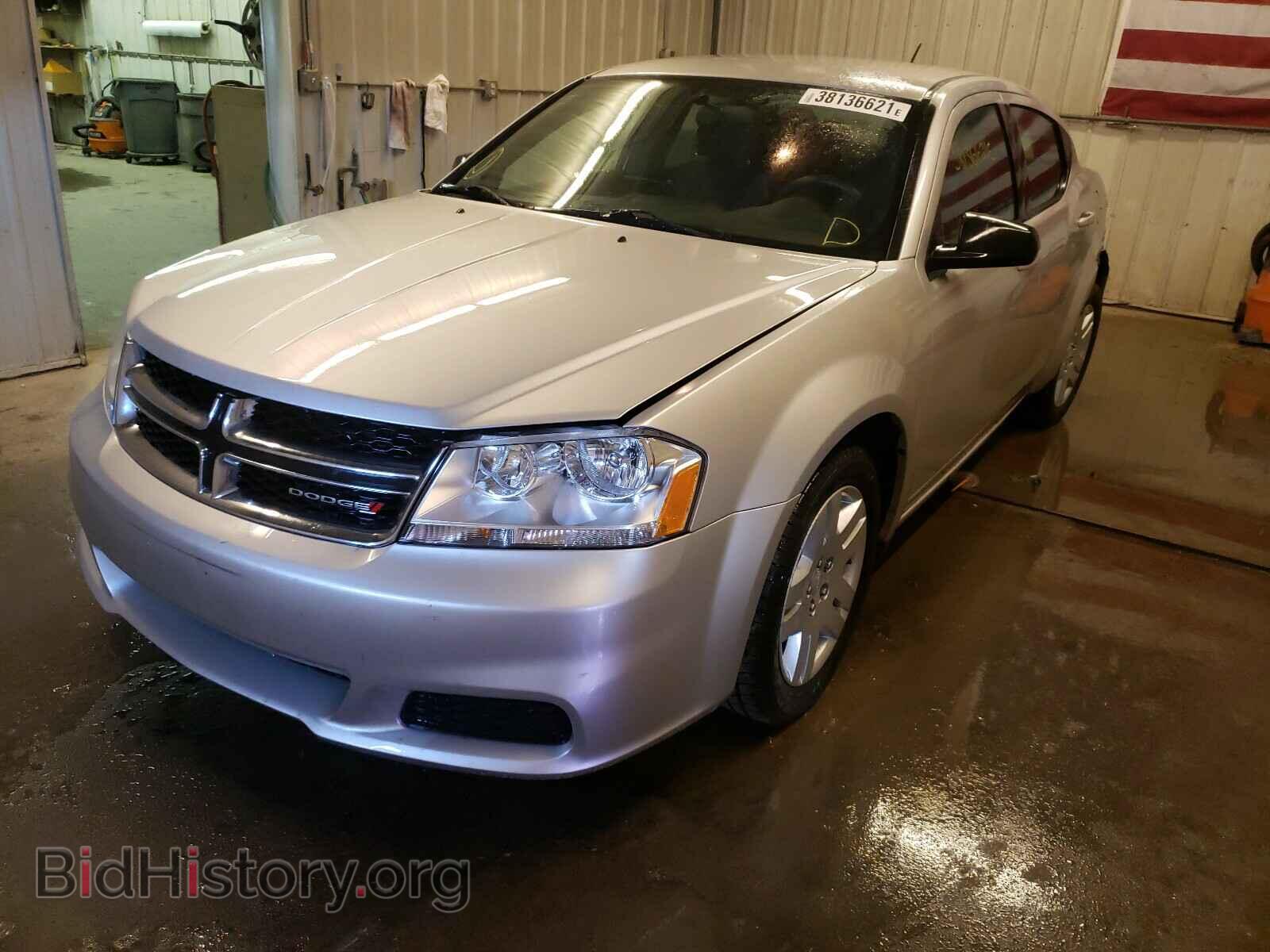 2012 DODGE AVENGER - VIN: 1C3CDZAB4CN216404 - Фото 2