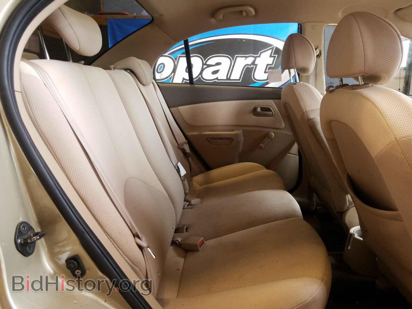 2007 KIA RIO BASE - VIN: KNADE123776226511 - Фото 6