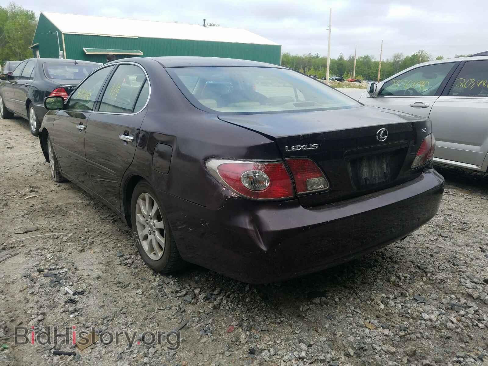 2003 LEXUS ES300 - VIN: JTHBF30G830102090 - Фото 3