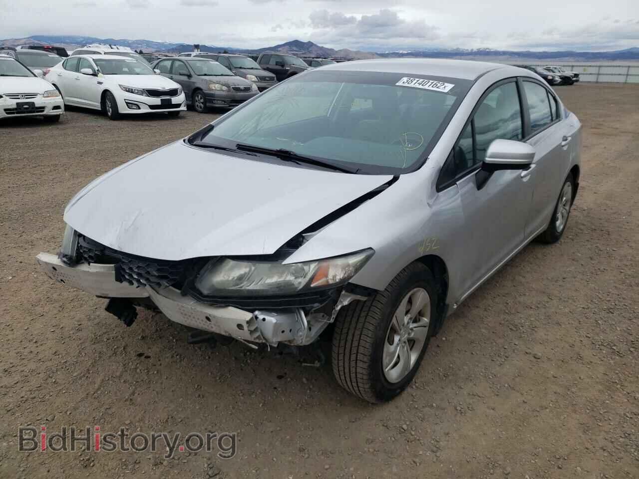 2014 HONDA CIVIC - VIN: 19XFB2F54EE024528 - Фото 2