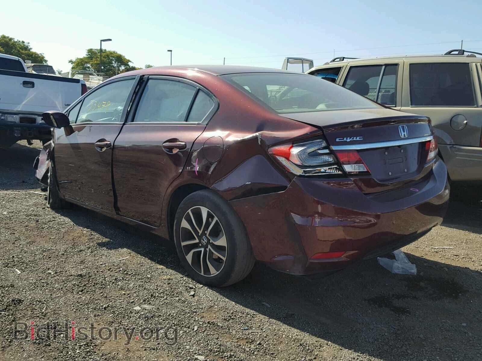 2013 HONDA CIVIC - VIN: 19XFB2F83DE261858 - Фото 3