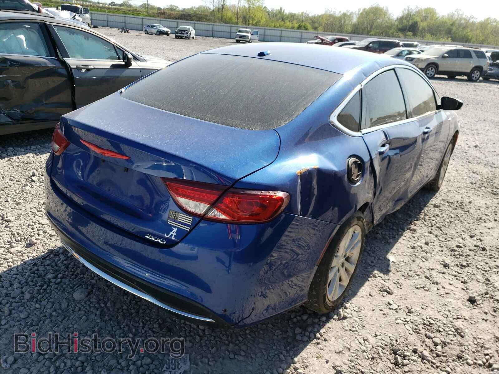 2015 CHRYSLER 200 - VIN: 1C3CCCAB2FN752692 - Фото 4