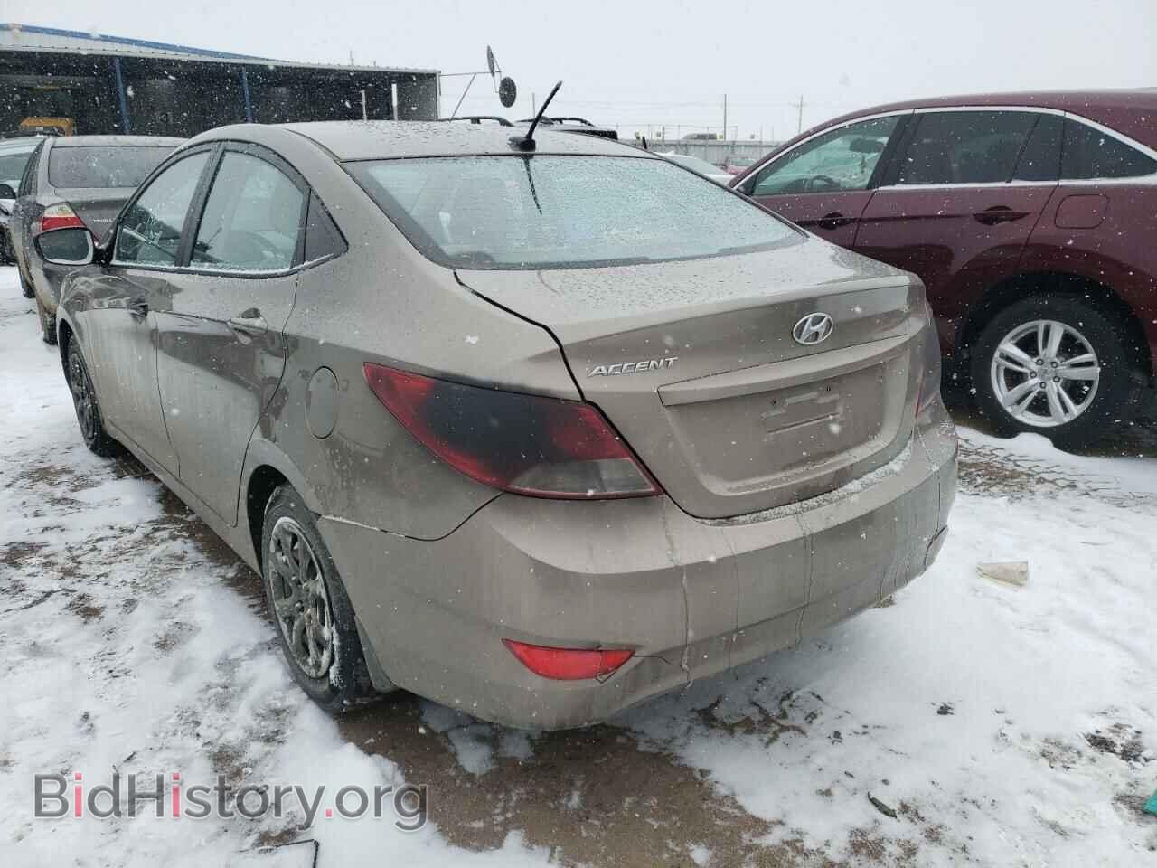 2013 HYUNDAI ACCENT - VIN: KMHCT4AE5DU424001 - Фото 3