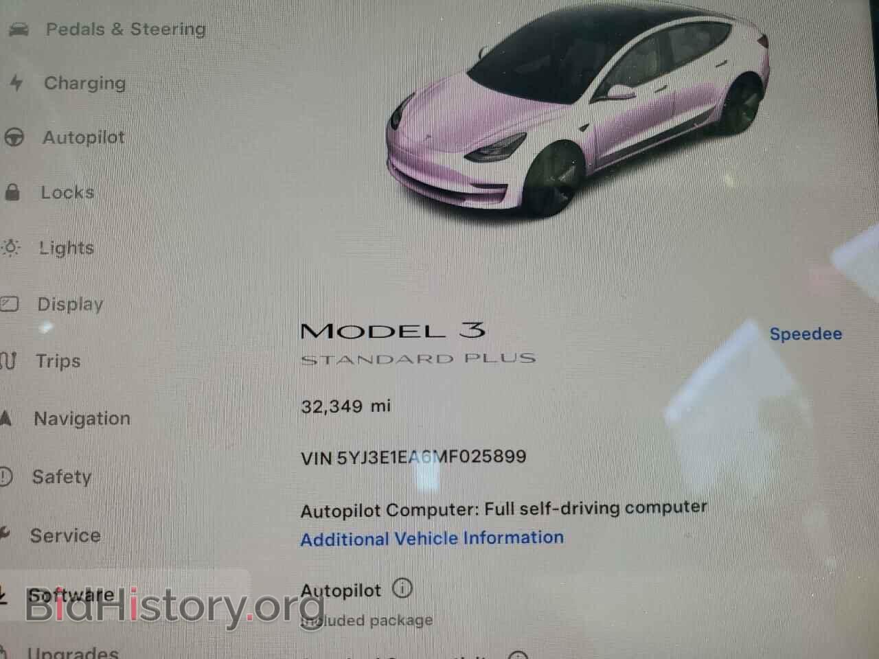 2021 TESLA MODEL 3 - VIN: 5YJ3E1EA6MF025899 - Photo 9
