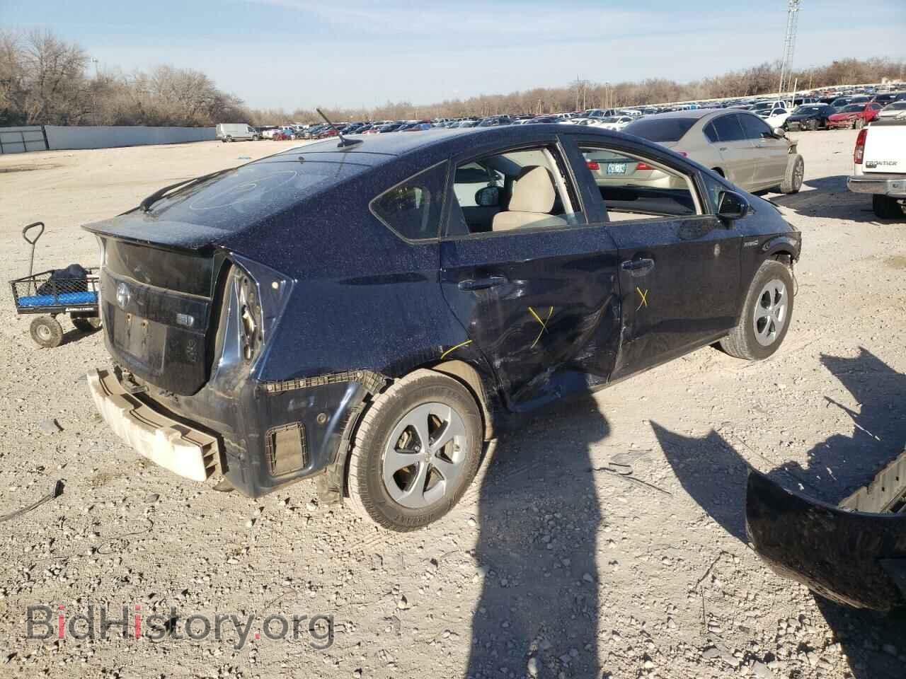 2012 TOYOTA PRIUS - VIN: JTDKN3DU8C1560369 - Фото 3