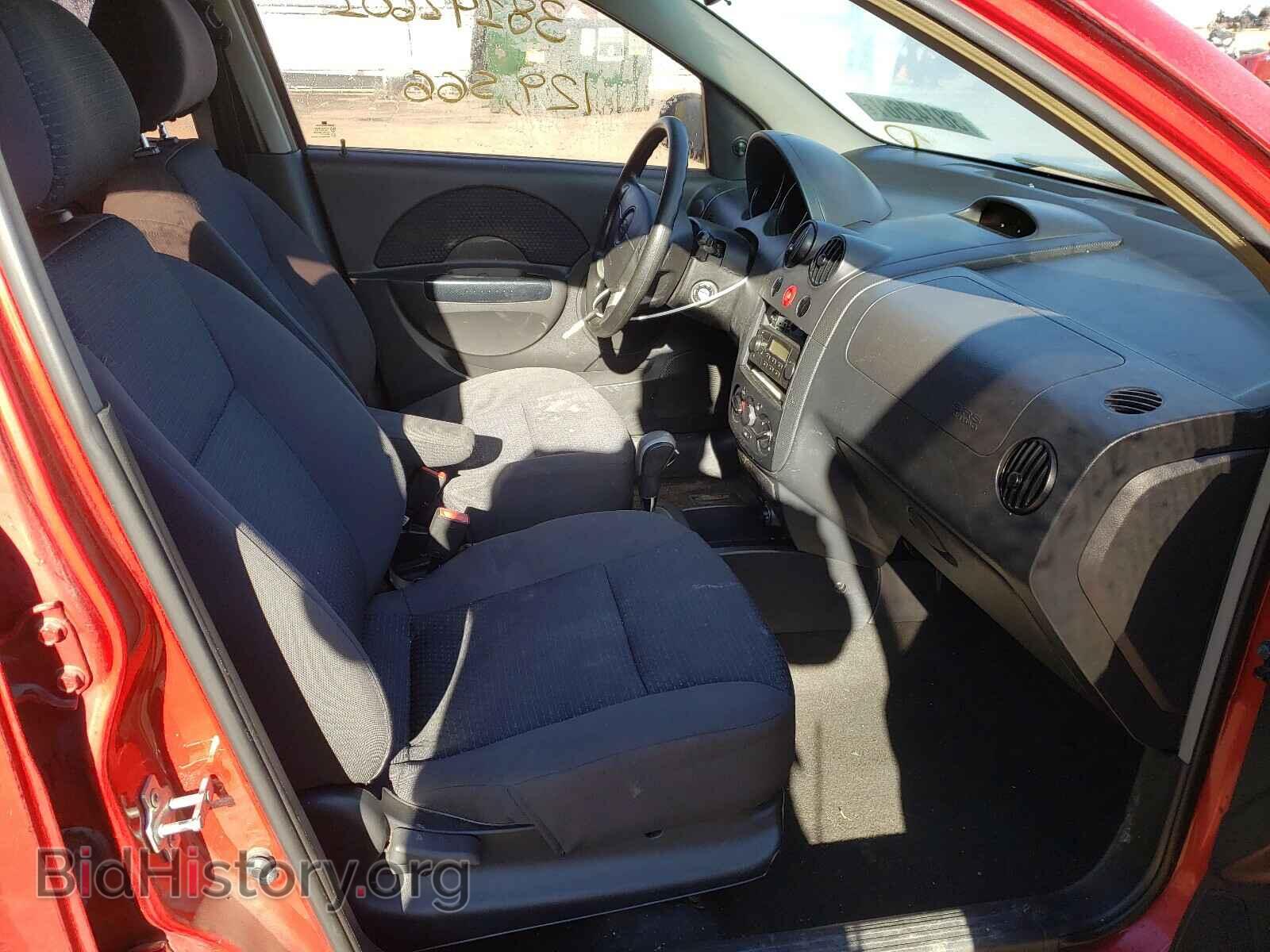 2008 CHEVROLET AVEO - VIN: KL1TD66638B077937 - Фото 5