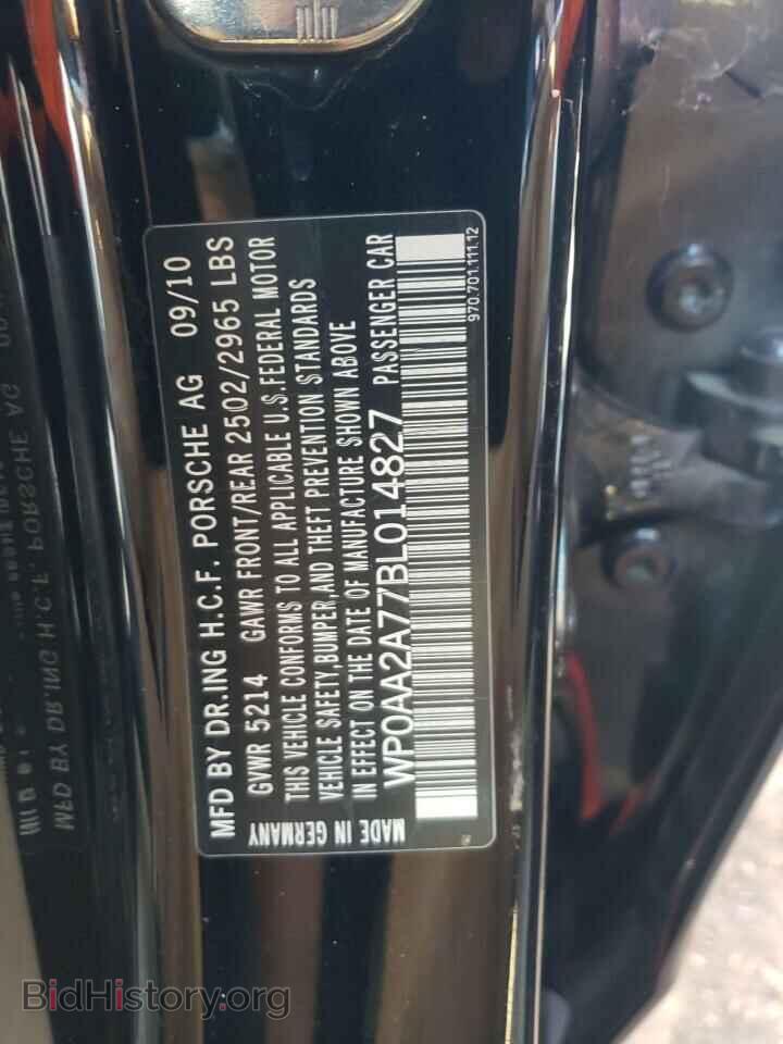 2011 PORSCHE PANAMERA - VIN: WP0AA2A77BL014827 - Фото 12