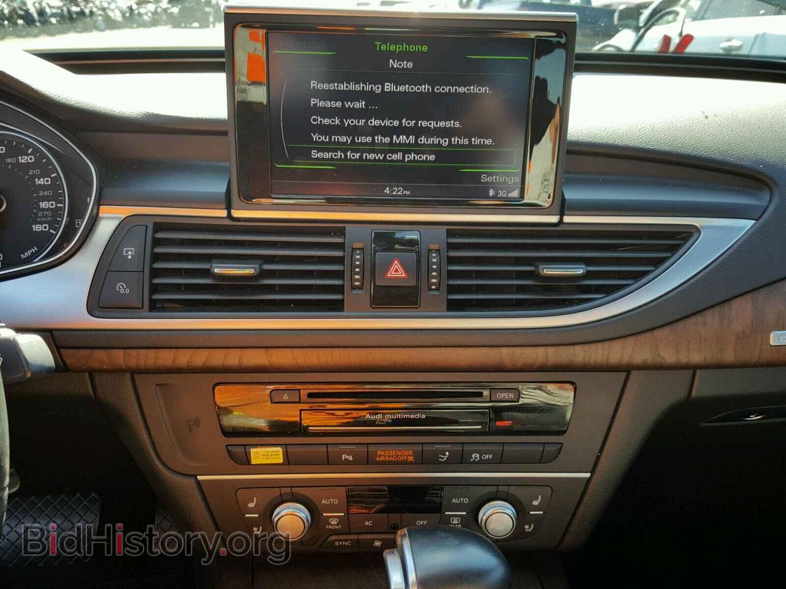 2014 AUDI A7 - VIN: WAU2GAFC3EN016325 - Фото 9